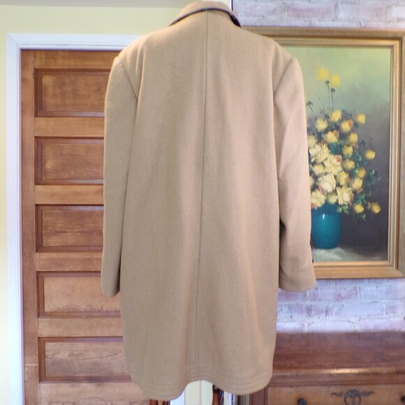 Vintage 1960s / 70s ZERO KING Wool/Nylon Car Coat Plaid Inside USA Men's Size 40 - Picture 6 of 16